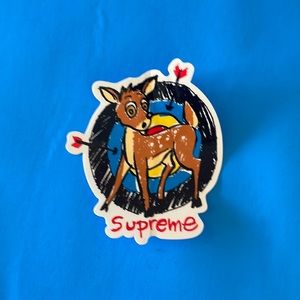 Supreme Deer Sticker